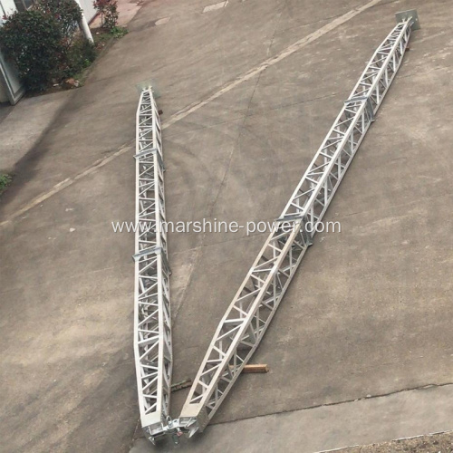 Aluminum Alloy A-Shape Lattice Structure Holding Pole